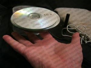 Surely I should be able to spot a banana skin on top of a CD but no - it was well hidden