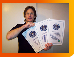 world record certificates